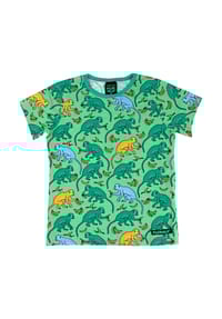 VILLERVALLA - T-Shirt Affe - blau
