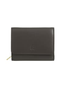 DuDu - Pemba Geldbörse RFID Schutz Leder 12 cm - coffee brown