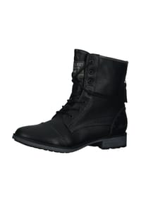 MUSTANG® - Lederimitat Stiefelette - Schwarz