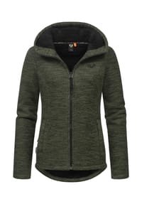 ragwear™ - Kapuzenstrickjacke Lyshka Melange - Ash