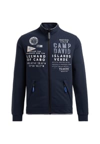 CAMP DAVID - Jacke Cabo Verde Sweatjacke - dunkelblau