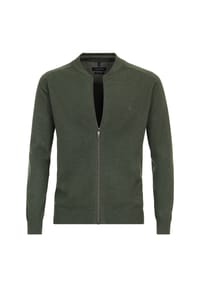 CASAMODA - Herren Strickjacke uni - Schwarz