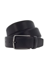Vanzetti - Gürtel Leder - black