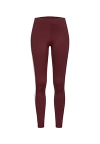 LONSDALE™ - Frauen Leggings GARRABOST - Oxblood/White