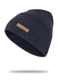 normani® - Wintermütze Montreal - Blau meliert