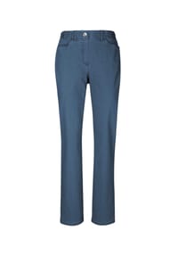 GOLDNER - Kurzgröße:  Klassische Jeansschlupfhose MARTHA - beige