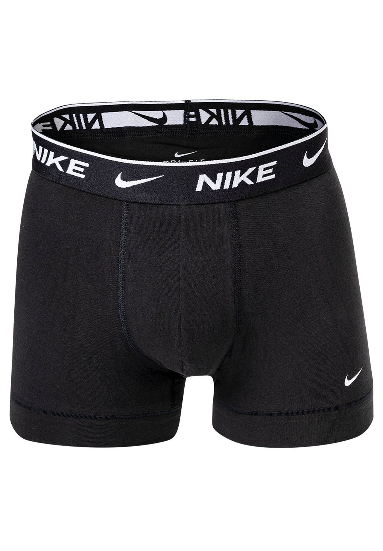 Nike Everyday Cotton Stretch Pants, 3Er Pack, Logo-Bund, FüR Herren, Grau|Schwarz|Weiß, S
