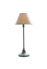 LOBERON - Tischlampe Swindon beige/grau - beige/grau