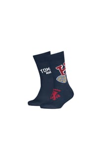 TOMMY HILFIGER - Socken Classic, 2er-Pack, für Kinder - 001 NAVY