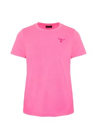 CHIEMSEE - T-Shirt mit tonalem Stick & Print - 10 White