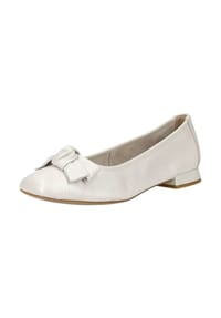 Caprice - Leder Ballerinas - Weiß