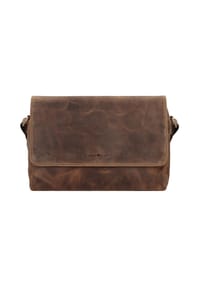 GREEN BURRY Vintage - Vintage Messenger Leder 34 cm - brown