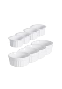 Ritzenhoff & Breker Auflaufformen Bianco ø 10 / 11 cm 8er Set weiß - BIANCO - 
