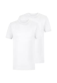 mey - Unterhemd / Shirt Kurzarm 2er Pack Iconic Modal - Dunkelblau / schwarz