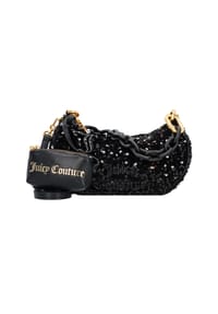 Juicy Couture Blossom Paillettes - Blossom Paillettes Schultertasche 24 cm - black