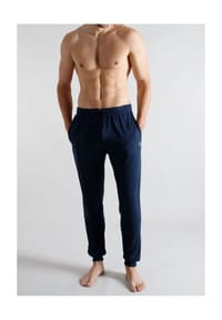TOM TAILOR - Schlafanzughose, Baumwolle, für Herren - 630 BLAU DUNKEL UN