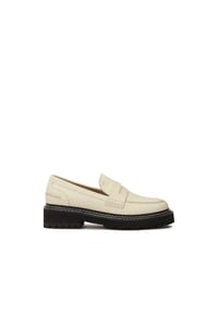 KAZAR STUDIO - Lederschuhe mit kontrastierender Sohle - Beige