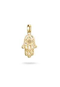 Thomas Sabo - Charm-Anhänger Hamsa Connect - gelbgoldfarben