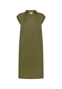 CARTOON - Shirtkleid, V-Ausschnitt, für Damen - 5776 BURNT OLIVE