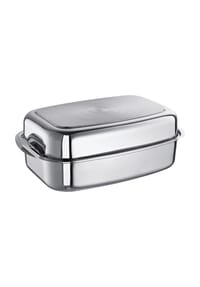 SCHULTE-UFER® Edelstahl-Allzweckbräter - BRÄTER - SILBER