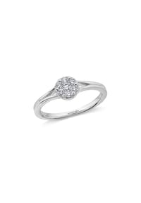 MONCARA - Damen Ring, 585er Gold, 7 Diamanten zus. ca. 0,30 Karat - Gelbgold