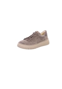 Gabor® - Veloursleder Sneaker - Braun/Grau