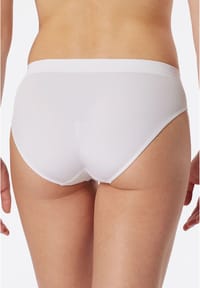 Schiesser Damen Slip Classic Seamless – Hohe Leibhöhe, Nahtlos, Microfaser, Bequemer Bund