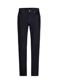 HECHTER PARIS - Casual Hose Power-Stretch, 10,5 oz Denim - blue dark sw