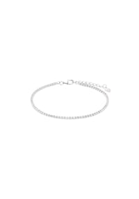 amor - Armband für Damen, 925 Sterling Silber, Zirkonia - Silber