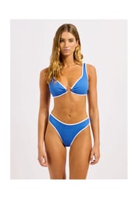SEAFOLLY - Bikini-Top Beach Bound, breite Träger, für Damen - SAPPHIRE