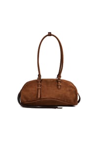LIEBESKIND CAPRI - Schultertasche, Leder, für Damen - BROWN