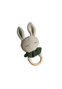 LOBERON - Spielzeugring Cuddlecloud beige/grün - beige/grün