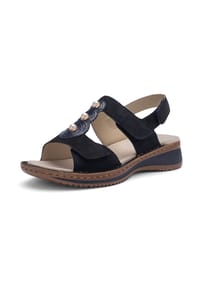 ara® - Sandalen, Keilabsatz, für Damen - BLAU