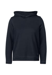 CECIL - Sweatshirt, Rippblende, für Damen - 15512UNIVERSAL BLU