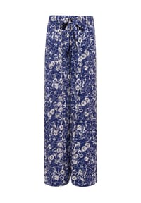 mavi - Stoffhose "Woven Pants", Gummibund, Bindegürtel, für Damen - 89865 GEO ANIMAL