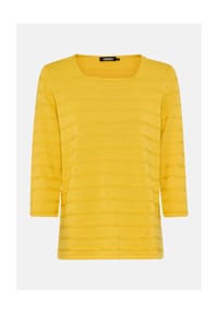 olsen - Pullover, Eckiger-Ausschnitt, für Damen - 30036 YELLOW