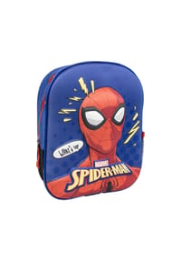 MARVEL - Spiderman 3D Kindergarten Rucksack Kinder Rucksack, Vorschule, leicht - Mehrfarbig 26.0 X 31.0 X 10.0 cm