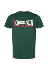 LONSDALE™ - Herren T-Shirt normale Passform TWO TONE - Black