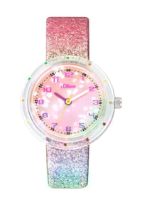s.Oliver - Kinder Armbanduhr "2037719" - TRANSPARENT
