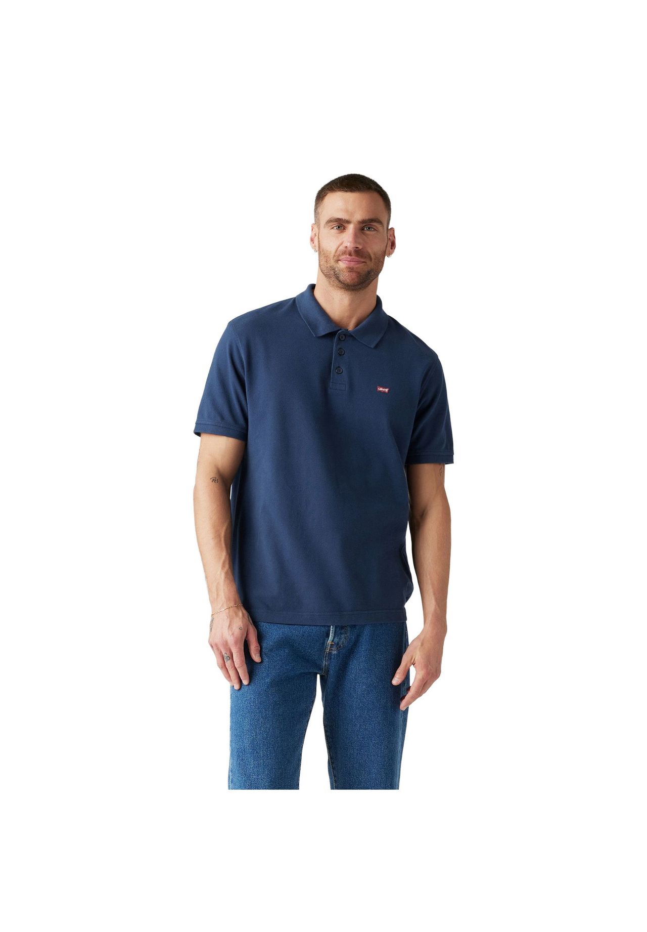 Levi's® Poloshirt, Logo-Detail, FüR Herren, Blau, M