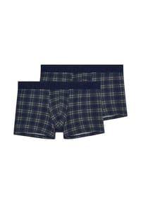 HOM - Retro Short / Pant 2er Pack Sid - Navy check