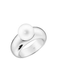 GIORGIO MARTELLO MILANO - Ring mit Muschelkern-Perle, Silber 925 - weiß