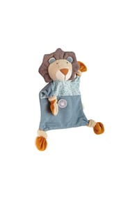 sigikid® - Schnuffeltuch Löwe Baby Geschenk ,  für Babys und Kleinkinder - blau