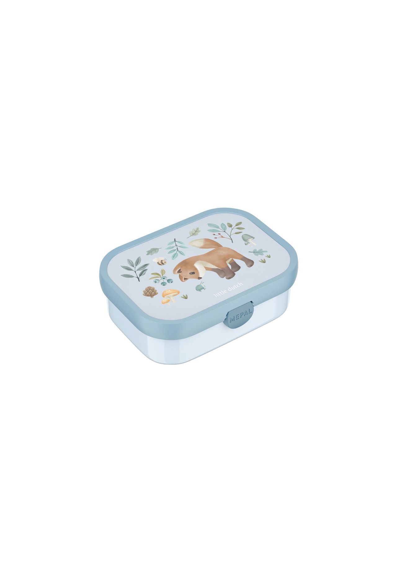 Mepal - Brotdose Campus - Little Dutch - 750 ml - Forest Friends | Bento Box Kinder - Brotdose mit Fächern & Gabel - Meal Prep Box mit Clip-Verschluss - Spülmaschinenfest - Bild 8