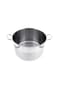 ALMINA® Kochtopf Silber Edelstahl mit Deckel Bild 10