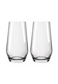 RITZENHOFF Wasserglas-Set, 2-teilig - STERNSCHLIFF - TRANSPARENT
