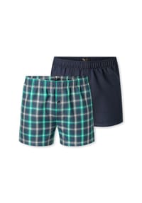 SCHIESSER - Boxer Multi - dunkelblau, blau