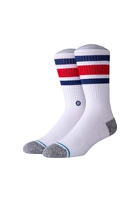 STANCE - Unisex Socken - Boyd ST, Logo, Streifen, Crew Socken - Schwarz