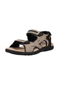 GEOX - Lederimitat Wanderschuhe - Sand