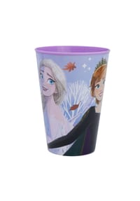 Disney - Disney Frozen Becher Kinder 430 ml Trinkbecher für Kita & Frühstück - Mehrfarbig 14,45x9,16x9,16 cm